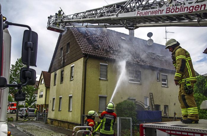 Schönaich: Familie verliert bei Brand ihr Heim