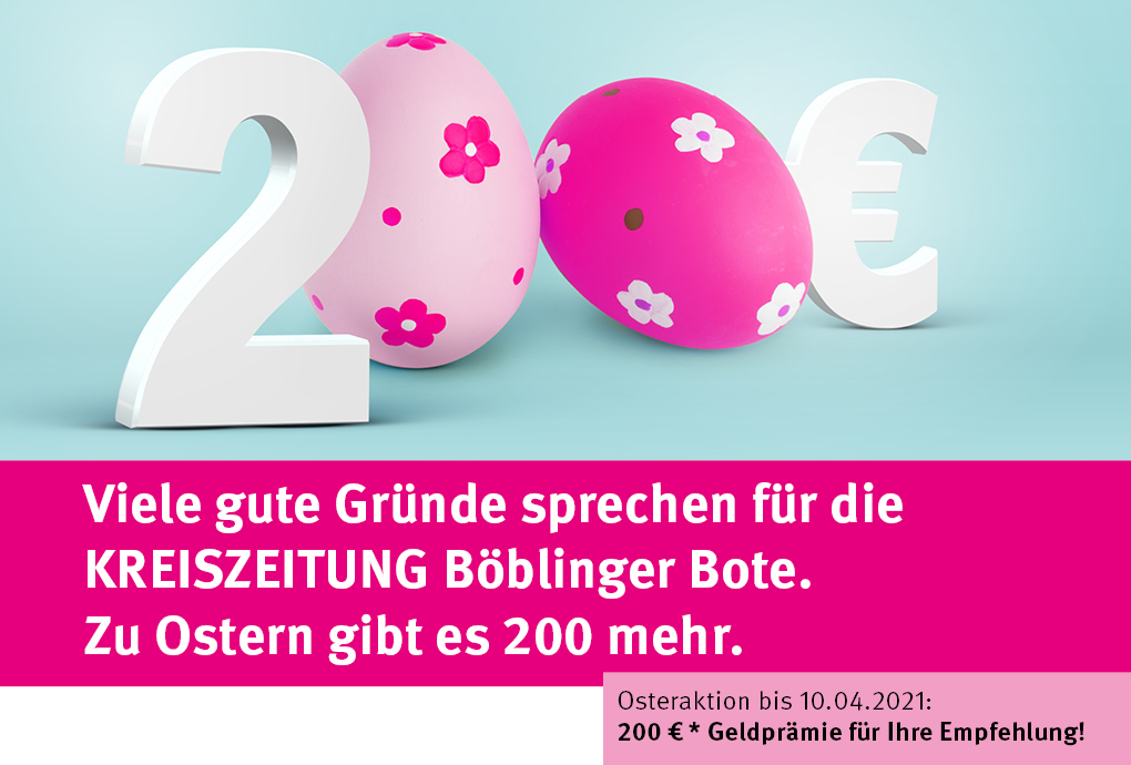 Kreiszeitung Böblinger Bote Osterkampagne