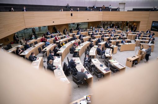Dem künftigen Landtag werden 45 Frauen angehören. (Archivbild) Foto: dpa/Sebastian Gollnow