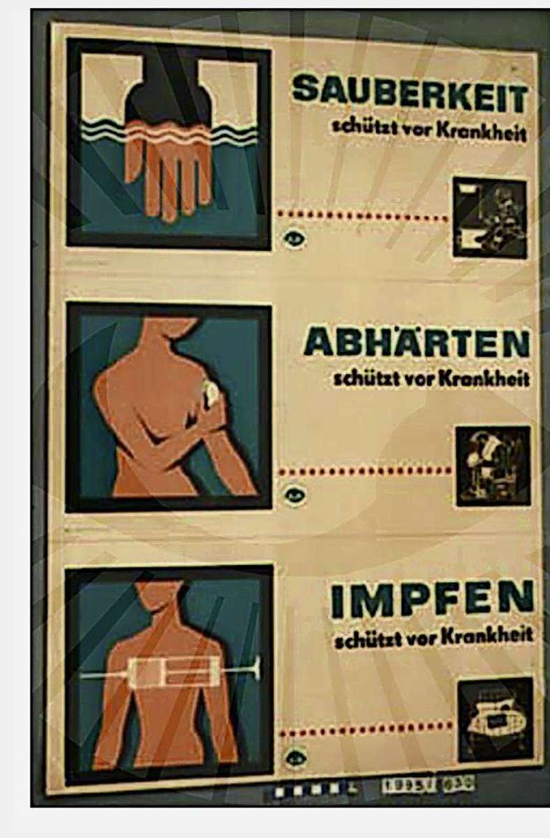 Ein weiteres Infoplakat, das zirka aus derm Jahr 1966 stammt. Beide Infoblätter sind im Deutschen Hygiene-Museum archiviert.