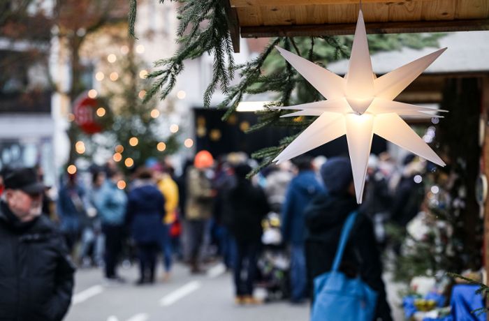Kreis Böblingen: Die Menschen strömen auf die Weihnachtsmärkte