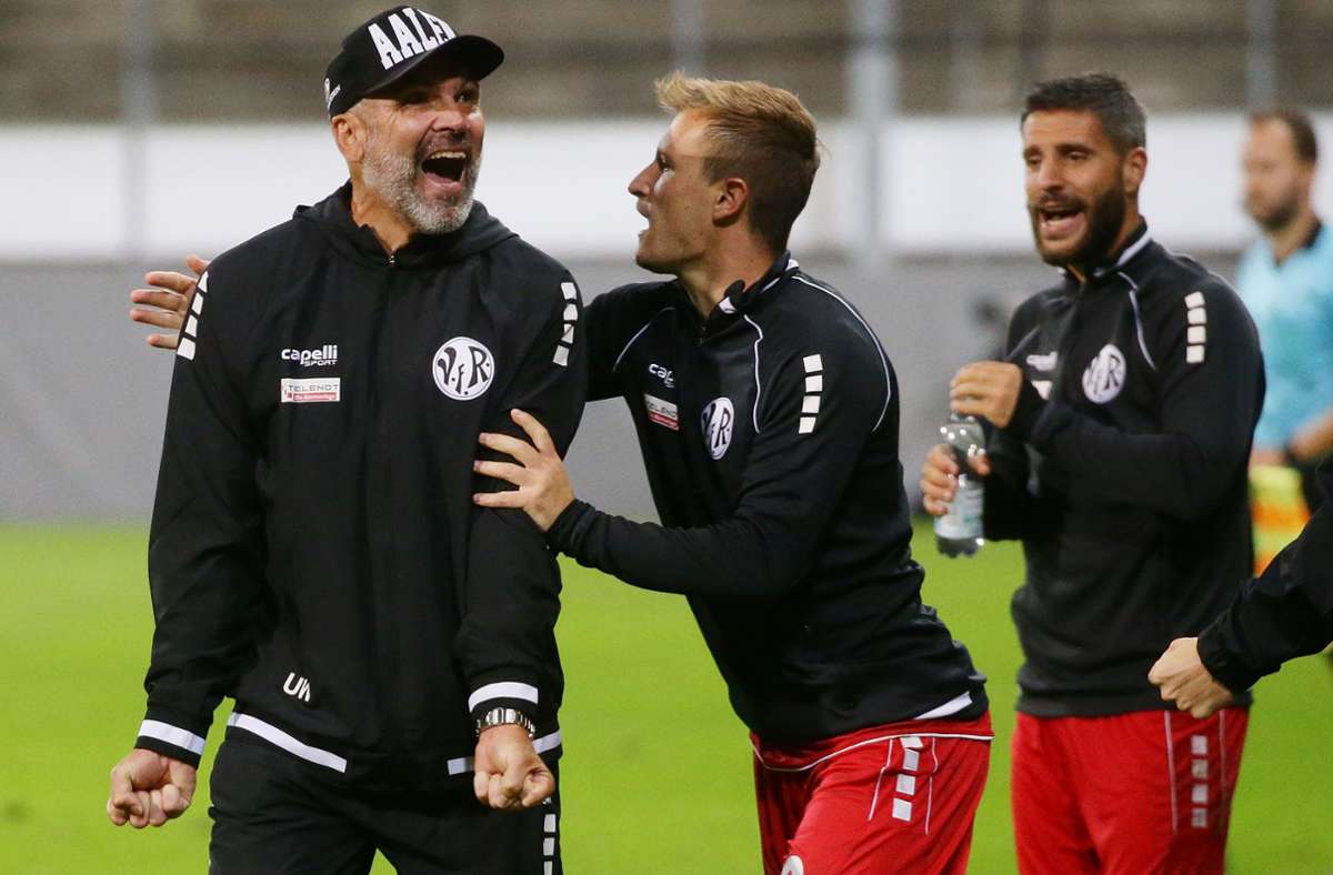 Trainerwechsel in Fußball-Regionalliga: „Bedrohung, Pöbeleien, Lügen“ – VfR Aalen trennt sich von  Uwe Wolf
