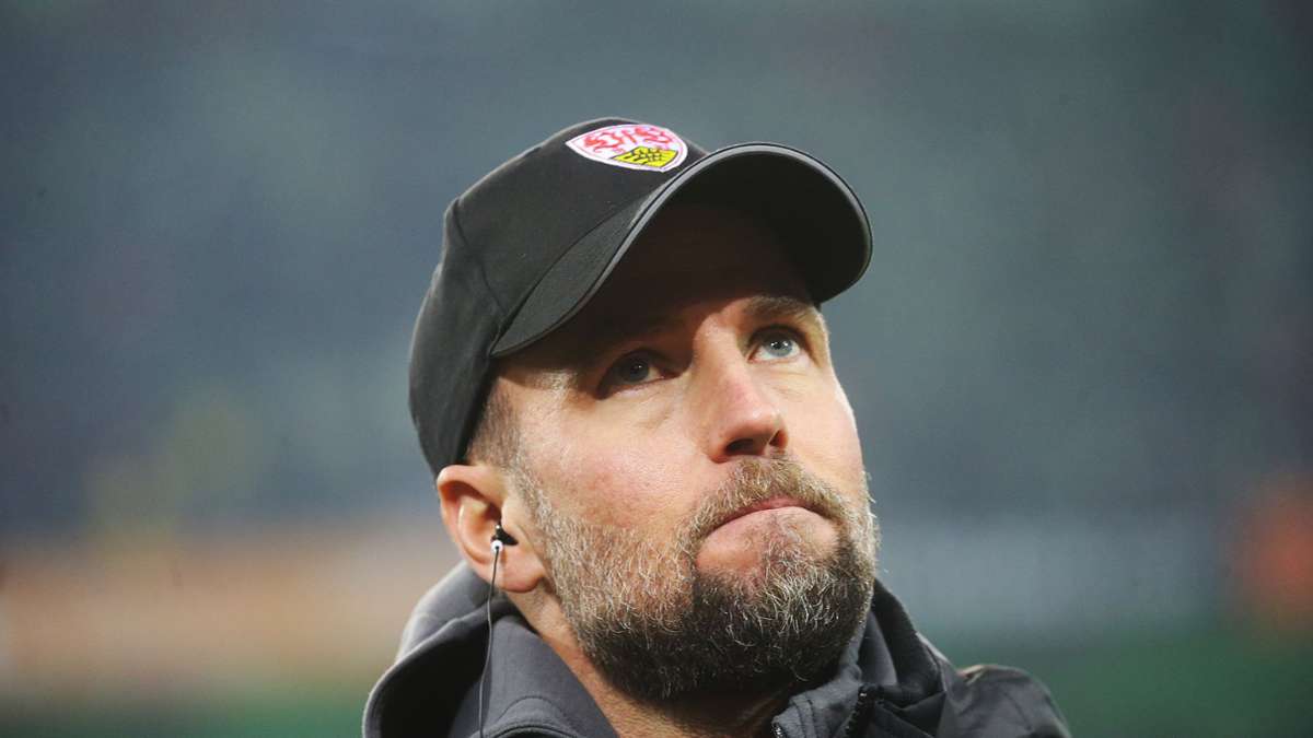 War unzufrieden: VfB-Trainer Hoeneß.