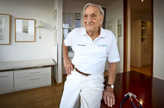 Ein 94-jähriger Hausarzt aus Wiesloch: Doktor für immer