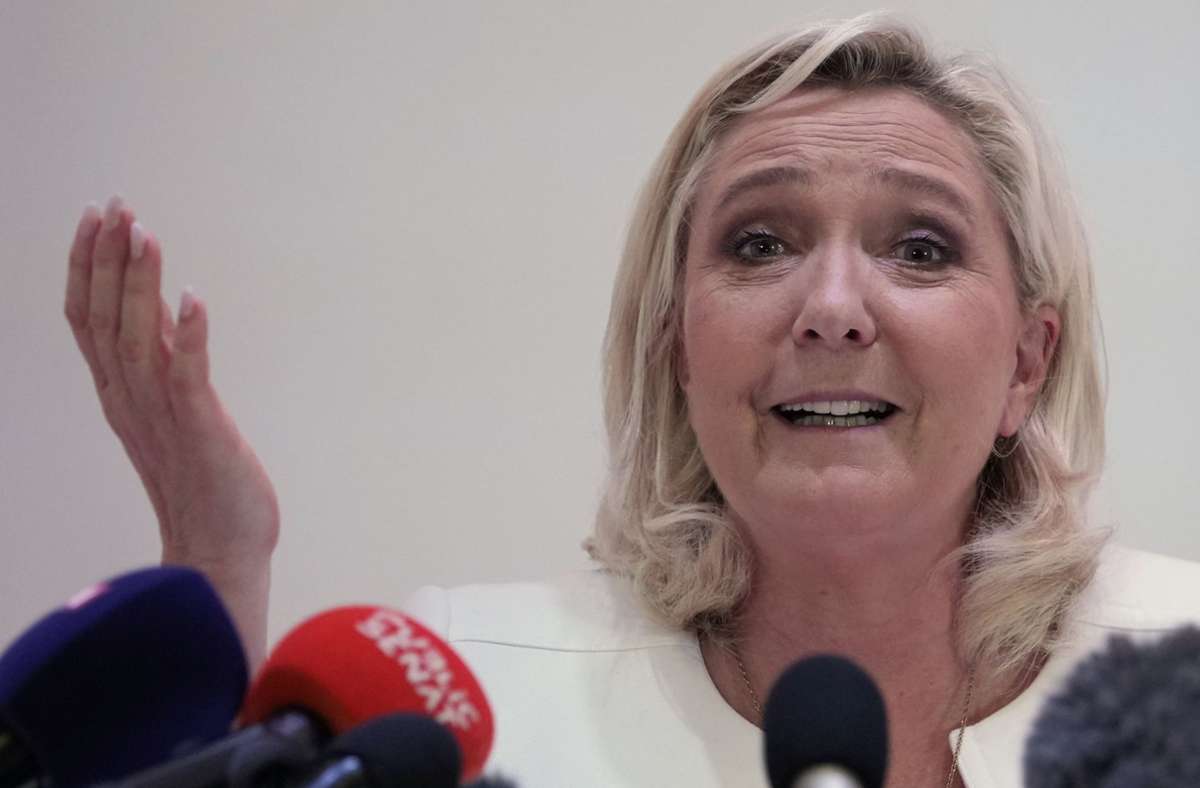 Wahlkampf in Frankreich: Le Pen fährt scharfe Attacken gegen Deutschland