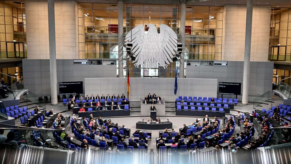 Reform des Wahlrechts: Der Bundestag soll schrumpfen