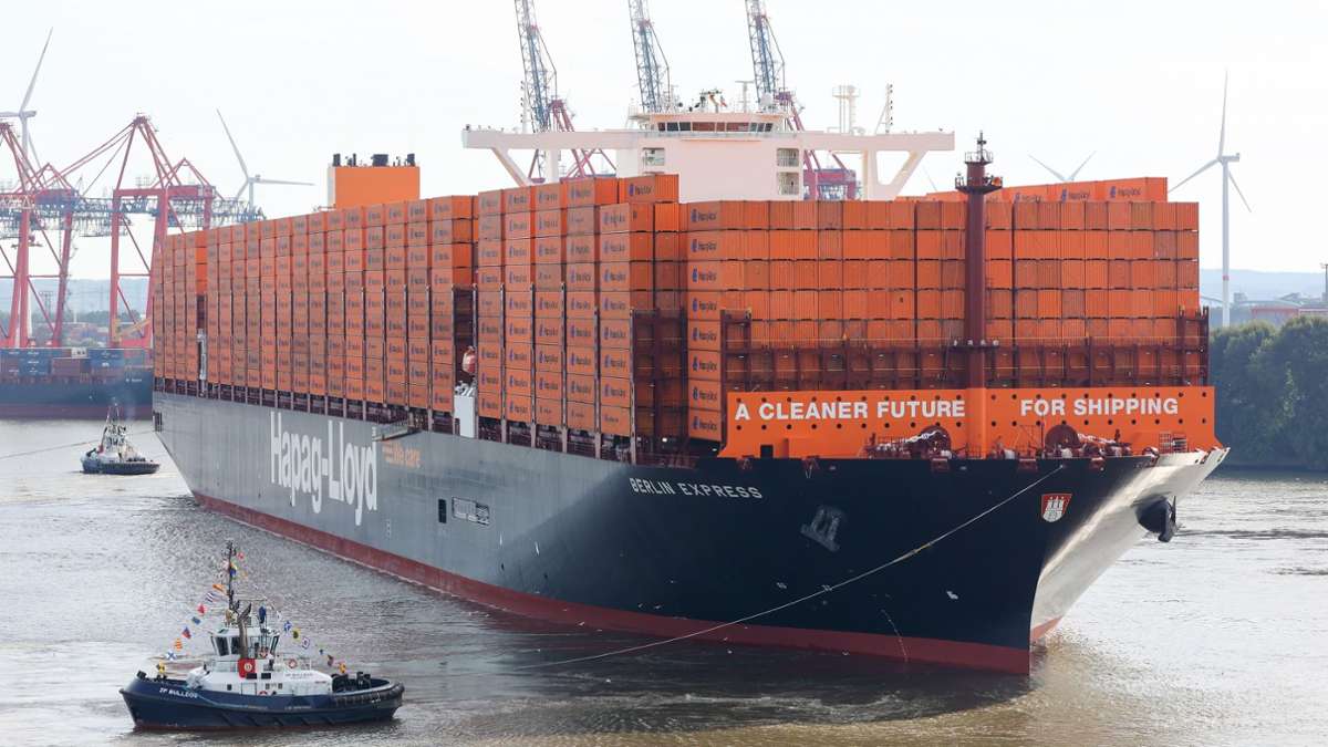 Schifffahrt: Hapag-Lloyd rechnet mit weiter rückläufigem Gewinn