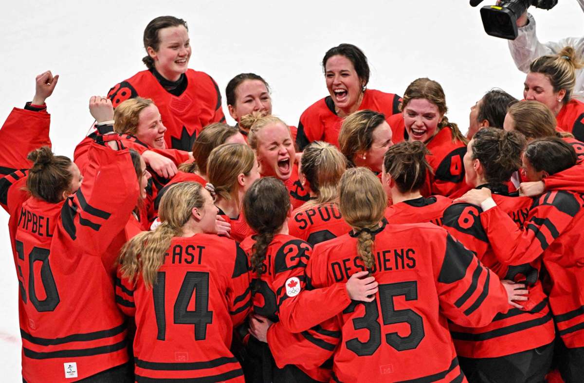 Olympia 2022: Kanadas Eishockey-Frauen gewinnen zum fünften Mal Gold