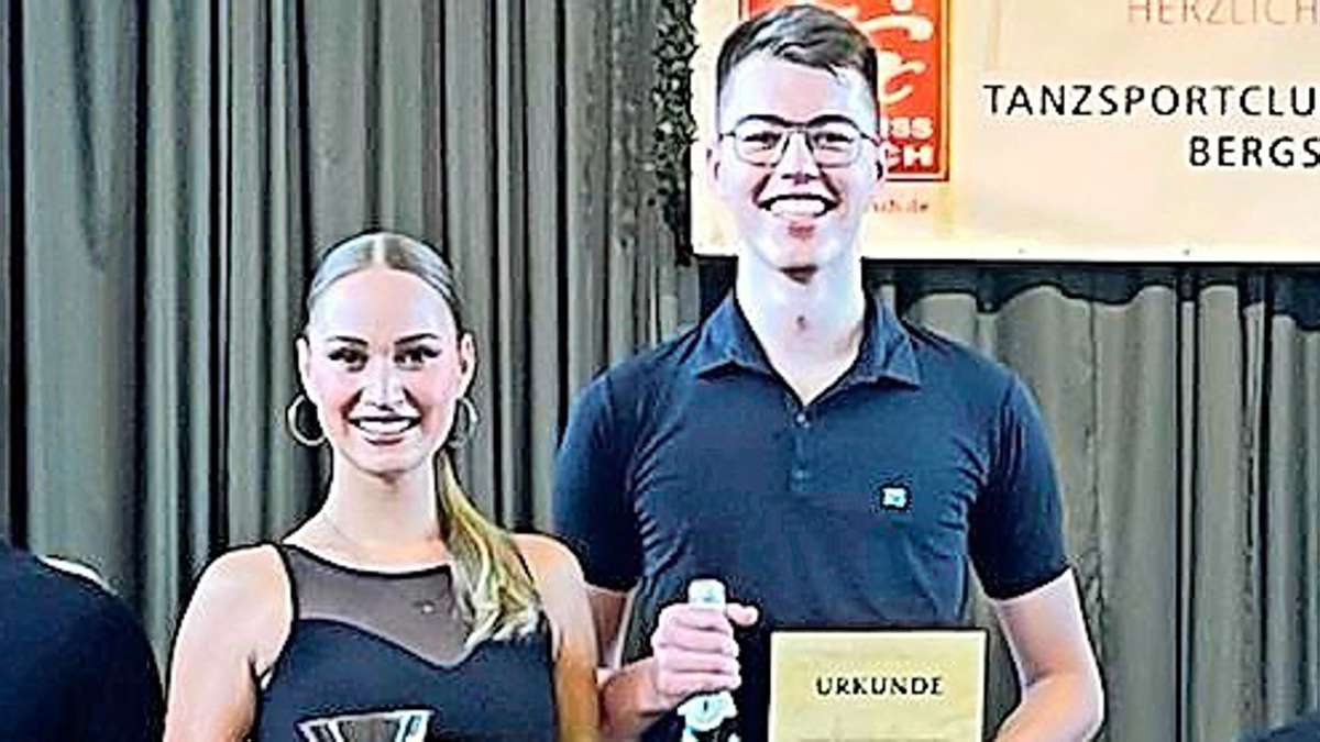 Tanzen beim TSC Rot-Weiß Böblingen: Janina Bode und Jannik Schwarz gelingt der Aufstieg in die Klasse C