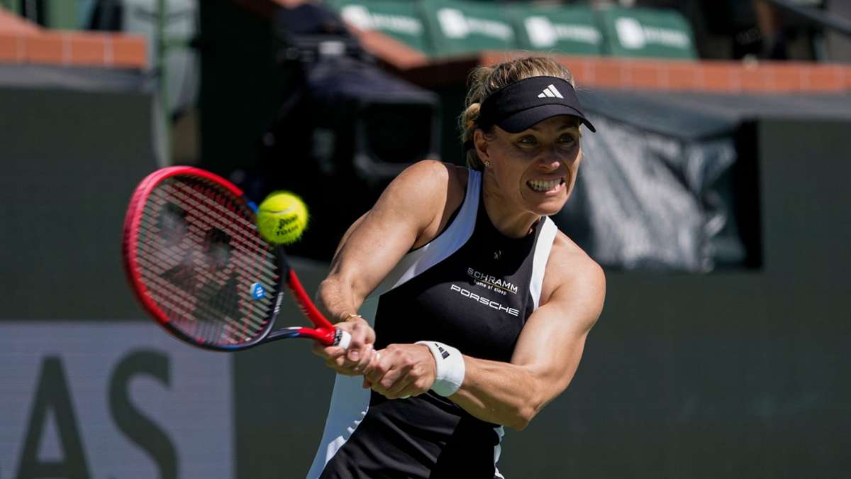 Tennis: Kerber gewinnt in Indian Wells zweites Match nach Baby-Pause