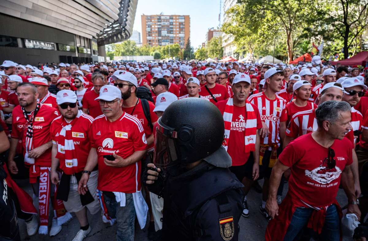Champions League: Ärger bei Union-Fans in Madrid - Rund 300 verzichten auf Zutritt