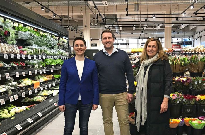 Supermarkt eröffnet: Nahkauf in Schönaich zielt auf Pendler