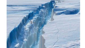 Eisberge können mit Tempo 126 km/h abbrechen