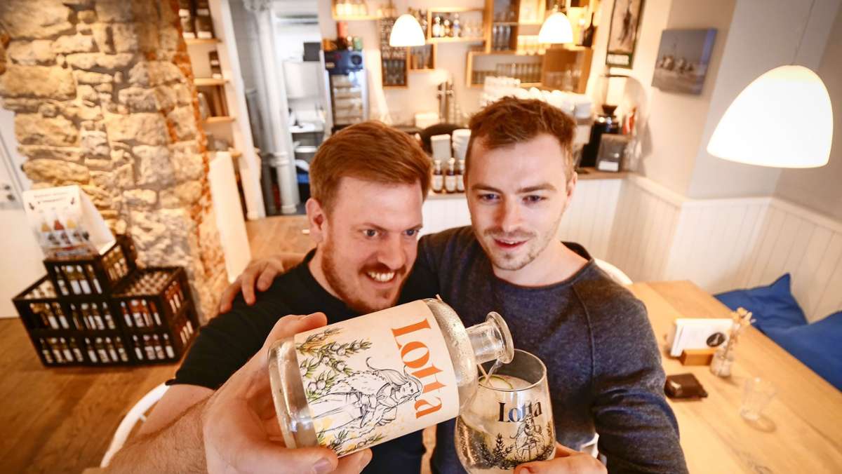 „Lotta“  aus Ludwigsburg: Café-Betreiber kreiert Gin ohne Alkohol