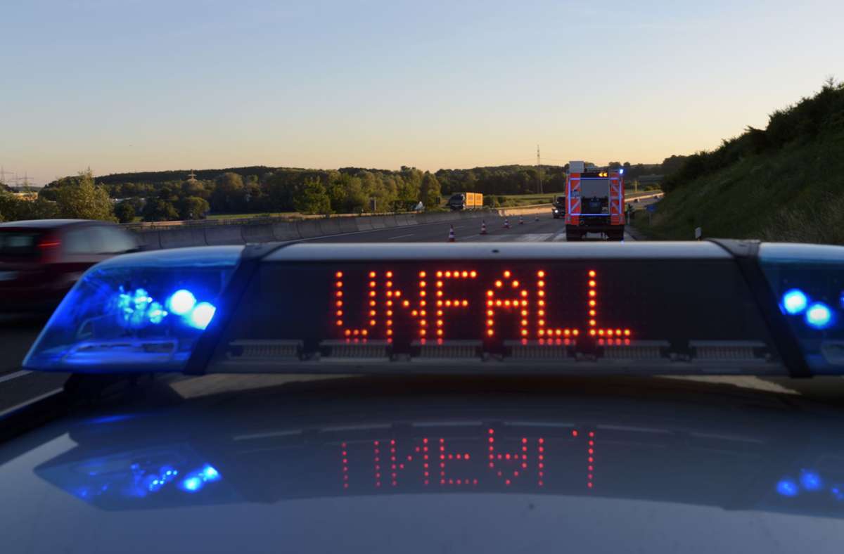 A81 bei Pleidelsheim: 87-Jähriger kommt von Autobahn ab und stirbt