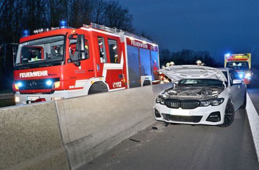 Nach einer halben Stunde kann die Feuerwehr wieder abrücken. Foto: Feuerwehr Korntal-Münchingen