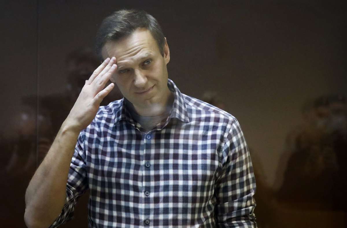Der Oppositionspolitiker Nawalny war Anfang Februar in Moskau zu Lagerhaft verurteilt worden. Foto: dpa/Alexander Zemlianichenko