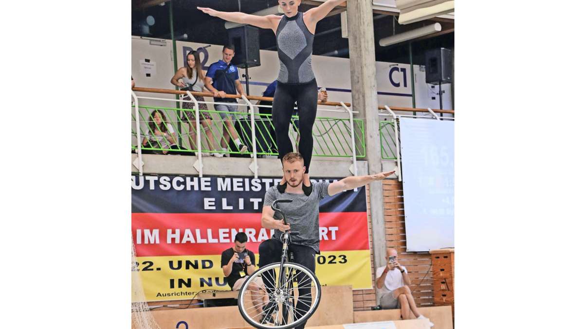 Kunstrad-DM in Nufringen: Zweimal Silber und einmal Bronze für Sportler aus dem Kreis Böblingen