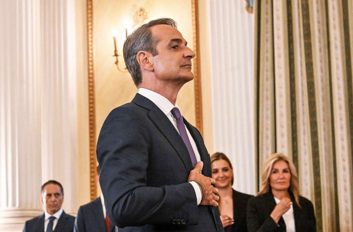 Zweite Amtszeit für griechischen Premier: Mitsotakis drückt aufs Tempo