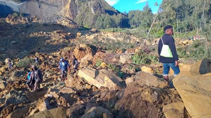 Notfälle: Erdrutsch in Papua-Neuguinea - Viele Tote befürchtet