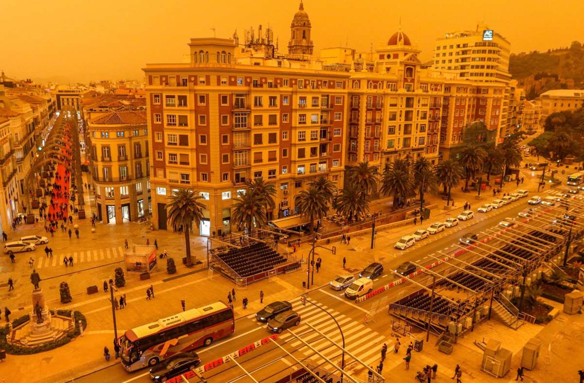 Hitzewelle aus Afrika: Saharastaub weht auf  Spanien und Italien zu