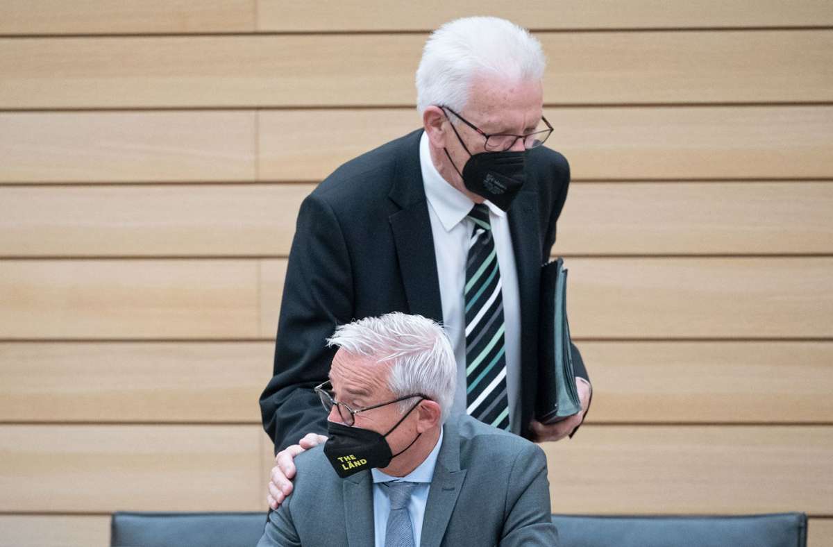 Thomas Strobl: Winfried Kretschmann kommentiert Ermittlungen nicht