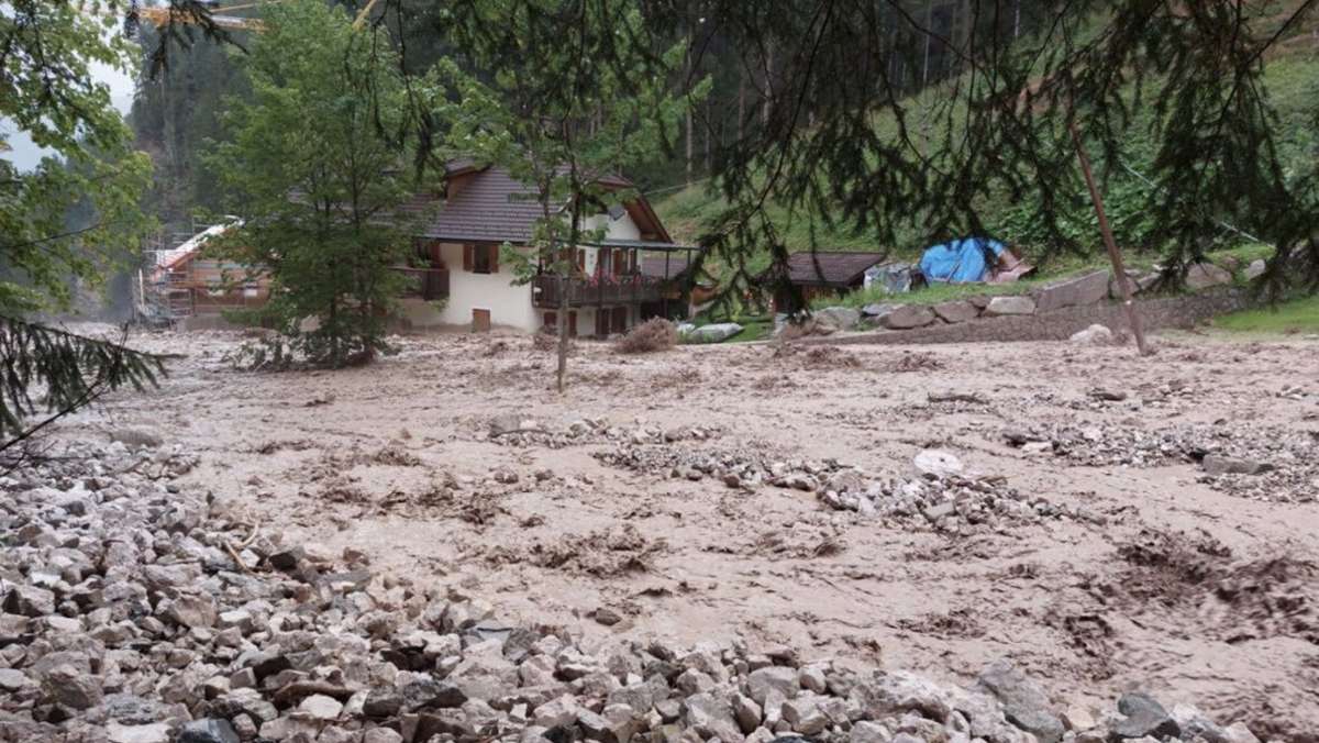 Wie groß sind die Schäden nach den Unwettern in Südtirol?