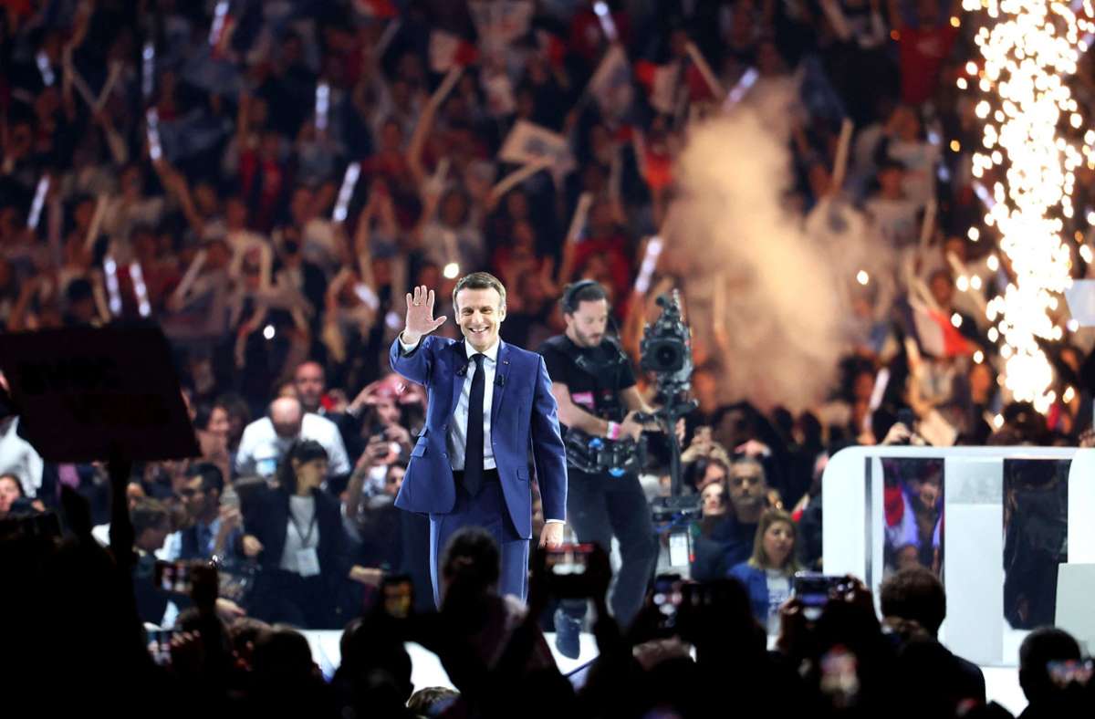 Präsidentschaftswahl in Frankreich: Macrons Vorsprung schmilzt