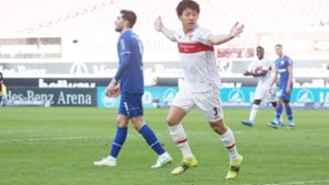 Gegen den FC Schalke 04 steht Wataru Endo goldrichtig
