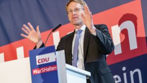 Kleiner CDU-Parteitag billigt Günthers Kurs für Jamaika-Neuauflage