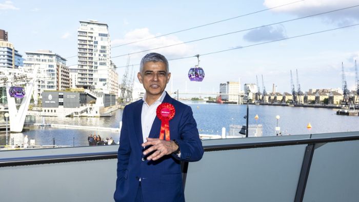 Großbritannien: Bürgermeister Khan in London wiedergewählt