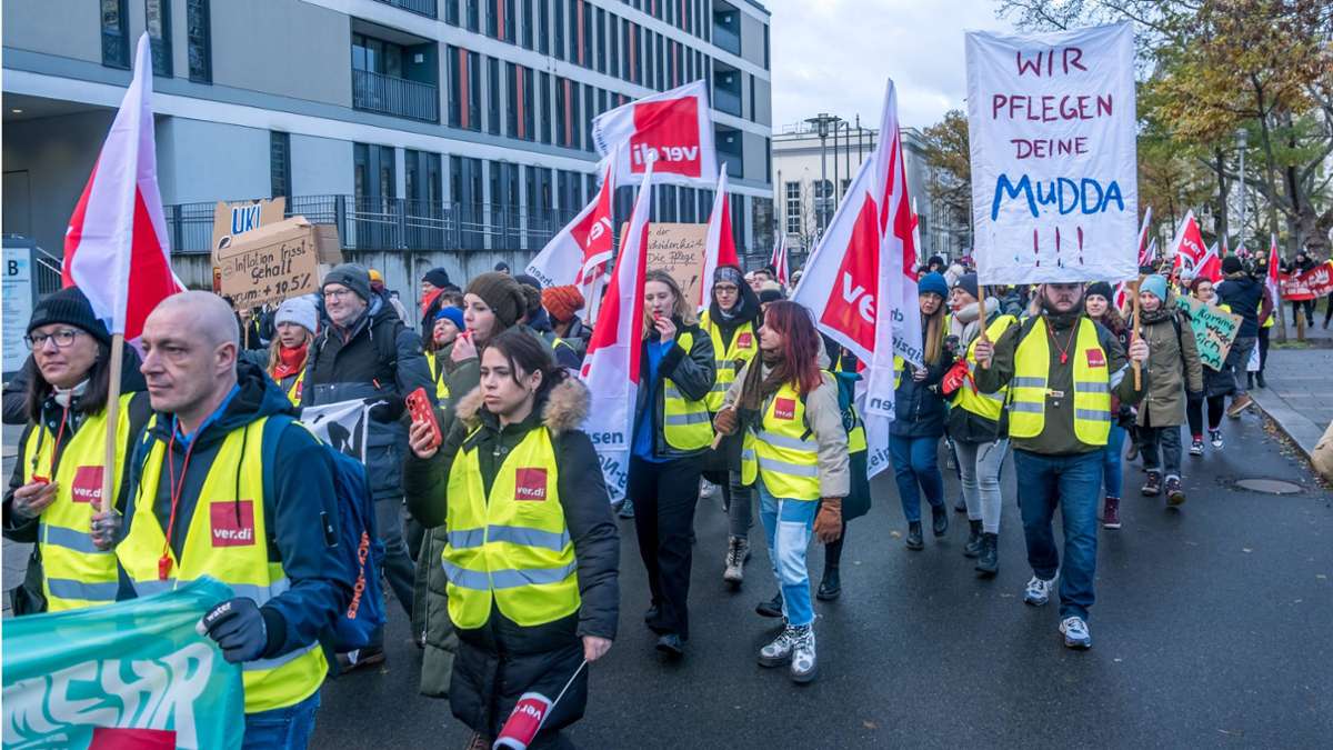 Verdi: Gewerkschaft verbucht Anstieg auf rund 1,9 Millionen Mitglieder