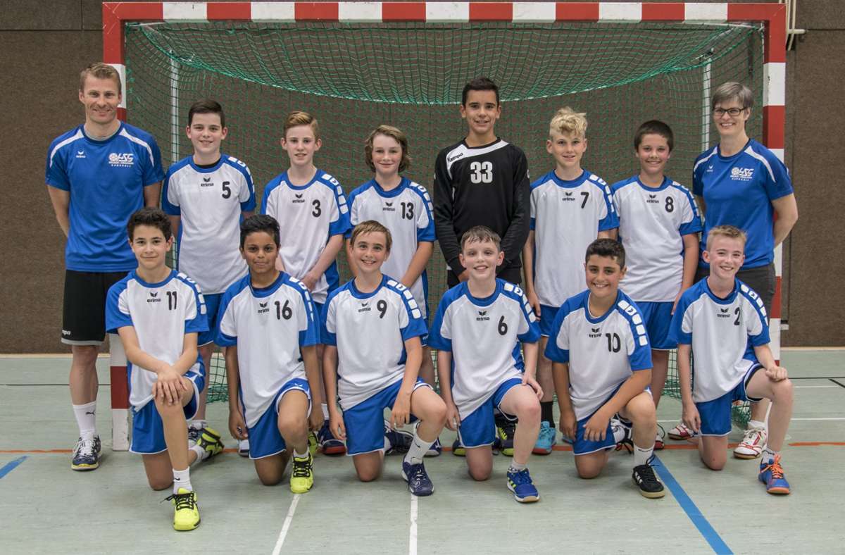 Handball: Preis für die männliche D-Jugend der HSG Böblingen/Sindelfingen