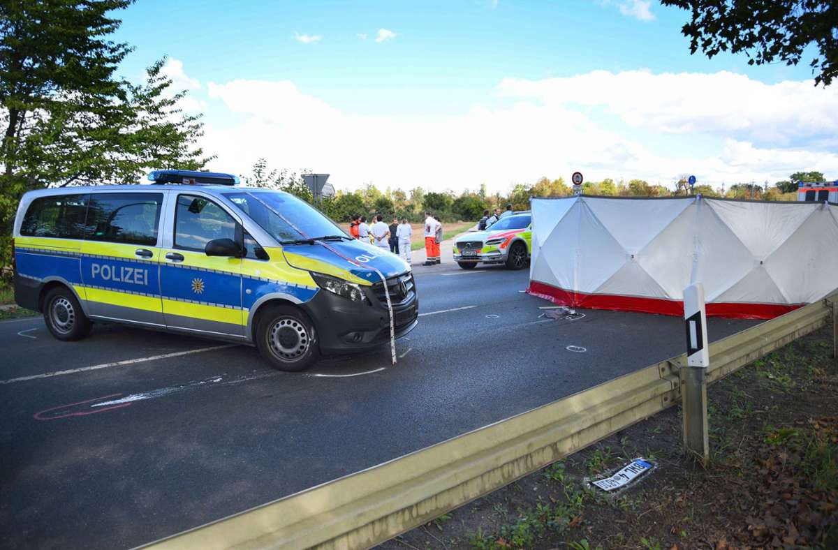 Schwetzingen: Nach Unfalltod von 84-Jähriger: Fahrer des Polizeiautos wohl schuld