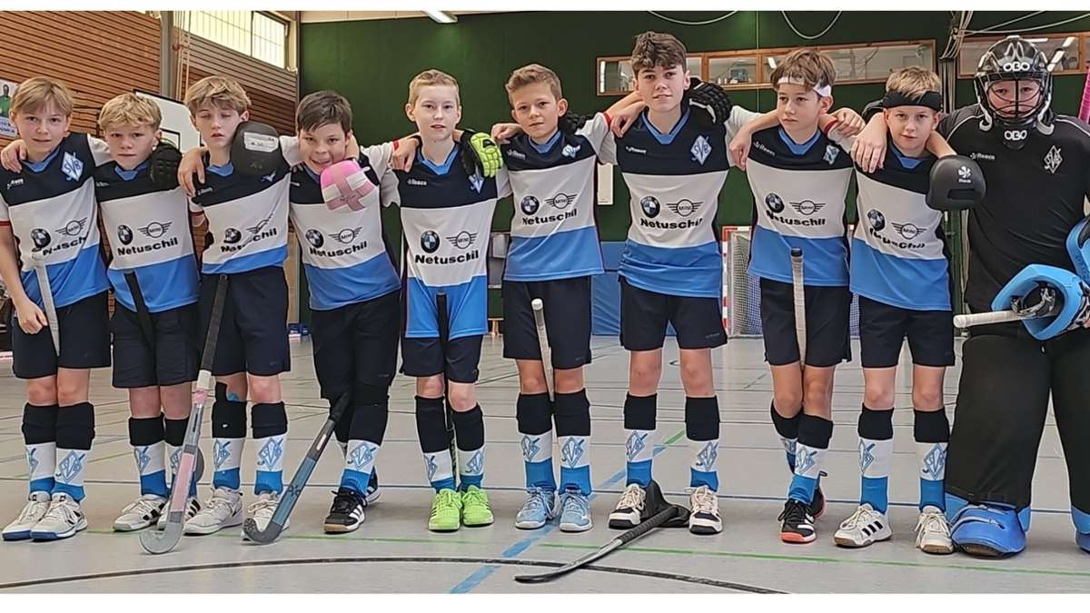 Hockey bei der SV Böblingen: Männliche U12 holt Platz zwei bei der Landesmeisterschaft