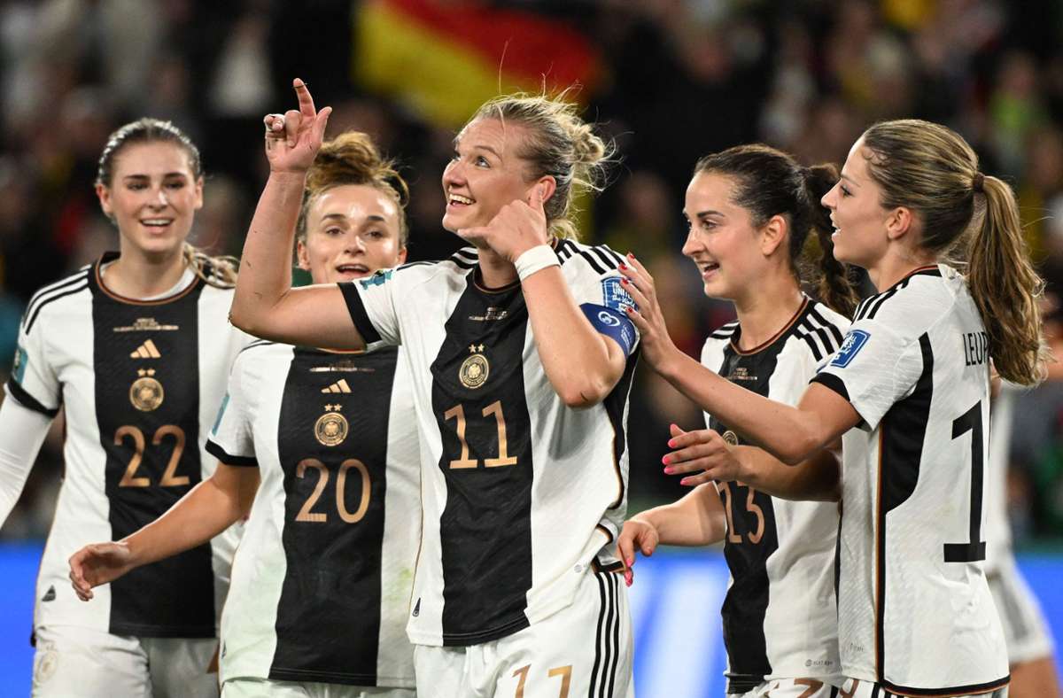 Deutschland bei der Frauen-WM 2023: Wem Alexandra Popp ihren „E.T.“-Jubel widmet