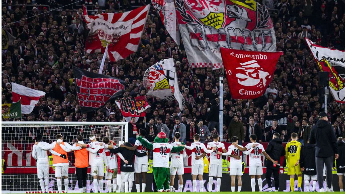 Reaktionen der VfB-Stuttgart-Fans: „Dieses Spiel hat gezeigt, dass wir da oben hingehören“
