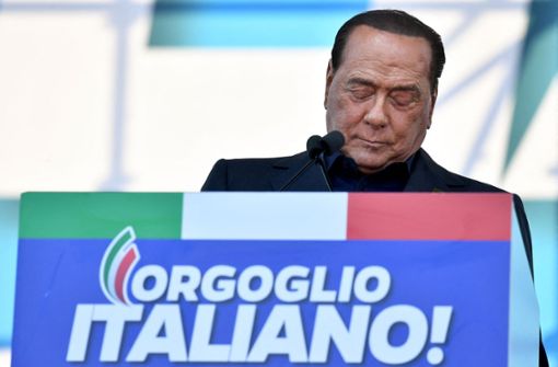 Silvio Berlusconi kandidiert nicht für das Amt des Staatspräsidenten. Foto: AFP/TIZIANA FABI