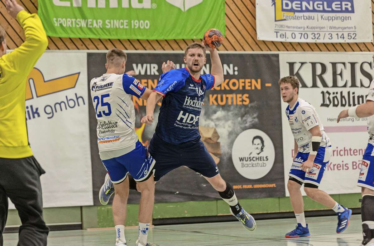 Handball-Oberliga Männer: Verabschiedung von Urs Bonhage und Frederik Todt