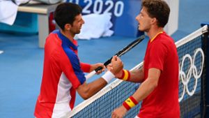 Djokovic verliert Spiel um Bronze gegen Carreno-Busta