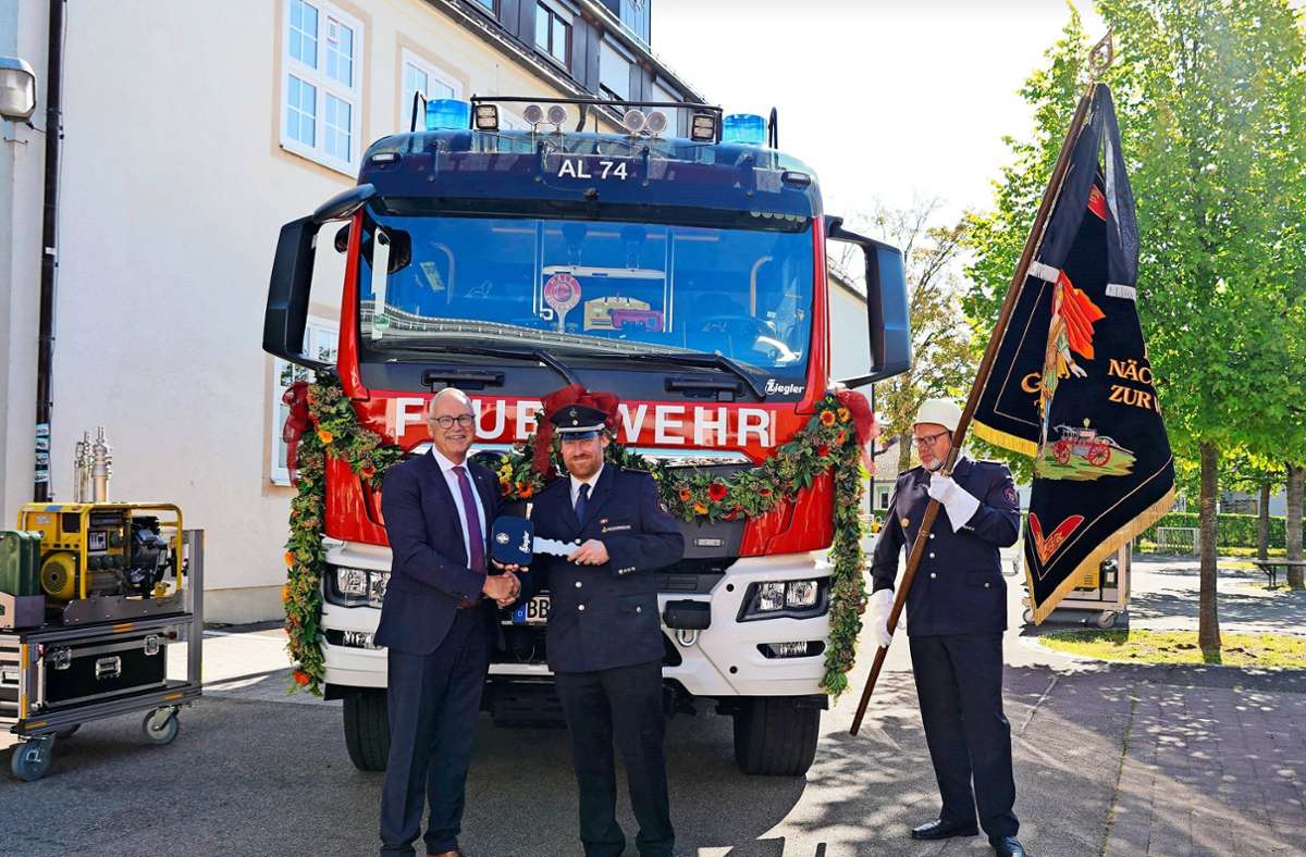 Feuerwehr in Altdorf: Neues Fahrzeug kann viel mehr