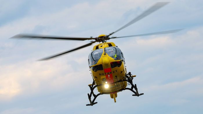 Pedelecfahrerin nach Sturz mit Helikopter in Klinik geflogen