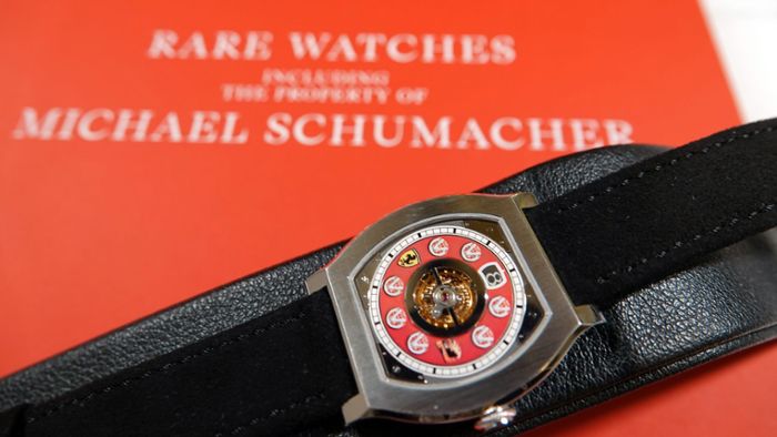 Auktion: Millionen für Uhren von Michael Schumacher