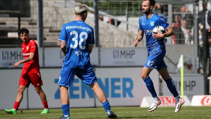 Stuttgarter Kickers verlieren beim FC Astoria Walldorf