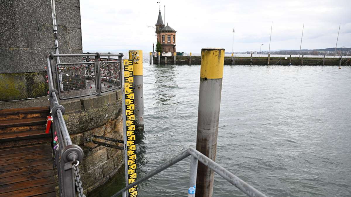 Bodensee mit Rekord: So viel Wasser wie noch nie im Winter