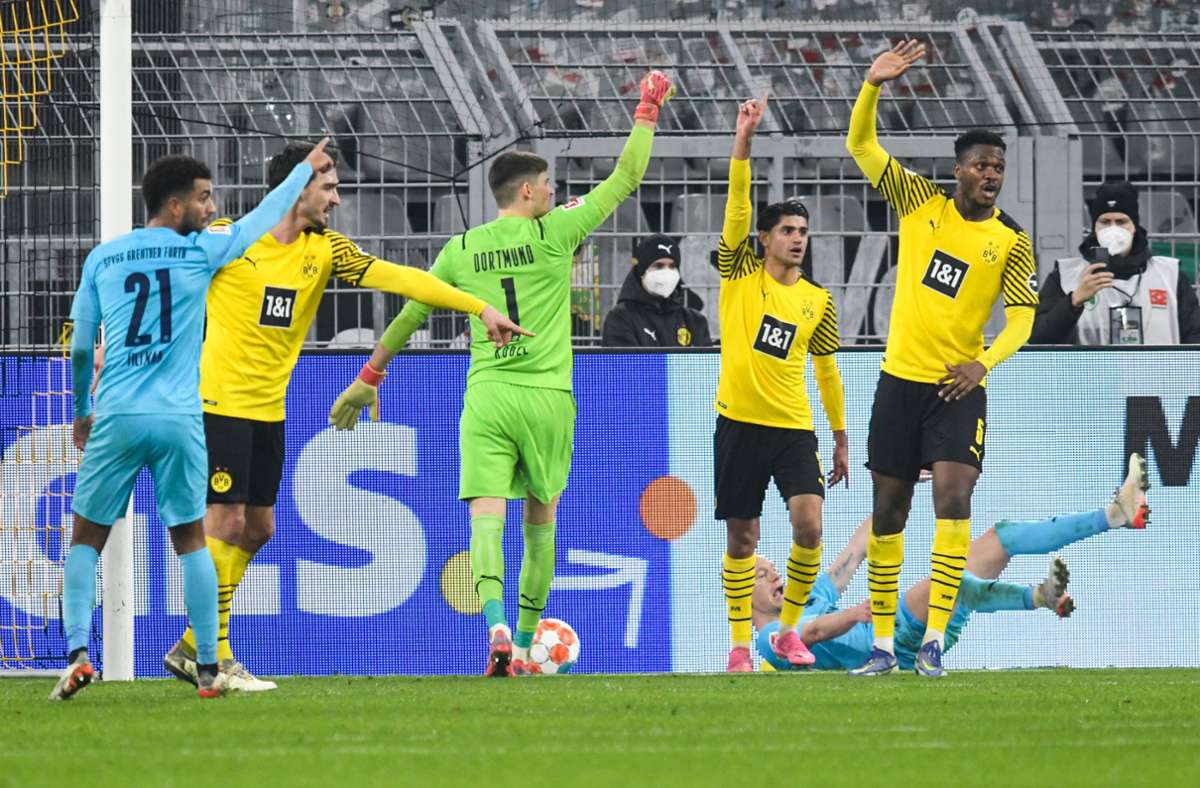 Fußball-Bundesliga: Dortmund festigt Rang zwei – Gladbach verliert erneut