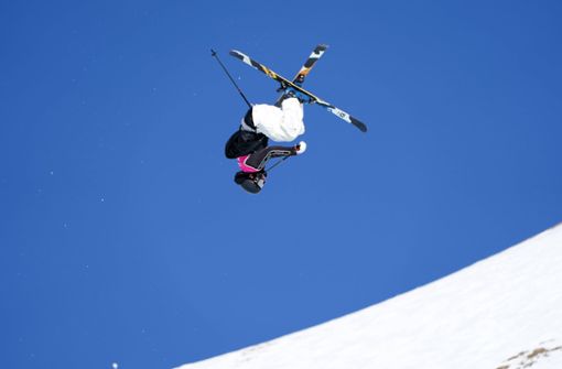 Freestyle-Skiing Big Air für Männer und Frauen ist neu im Programm der Winterspiele 2022. Foto: imago images/Xinhua/Wang Jianwei