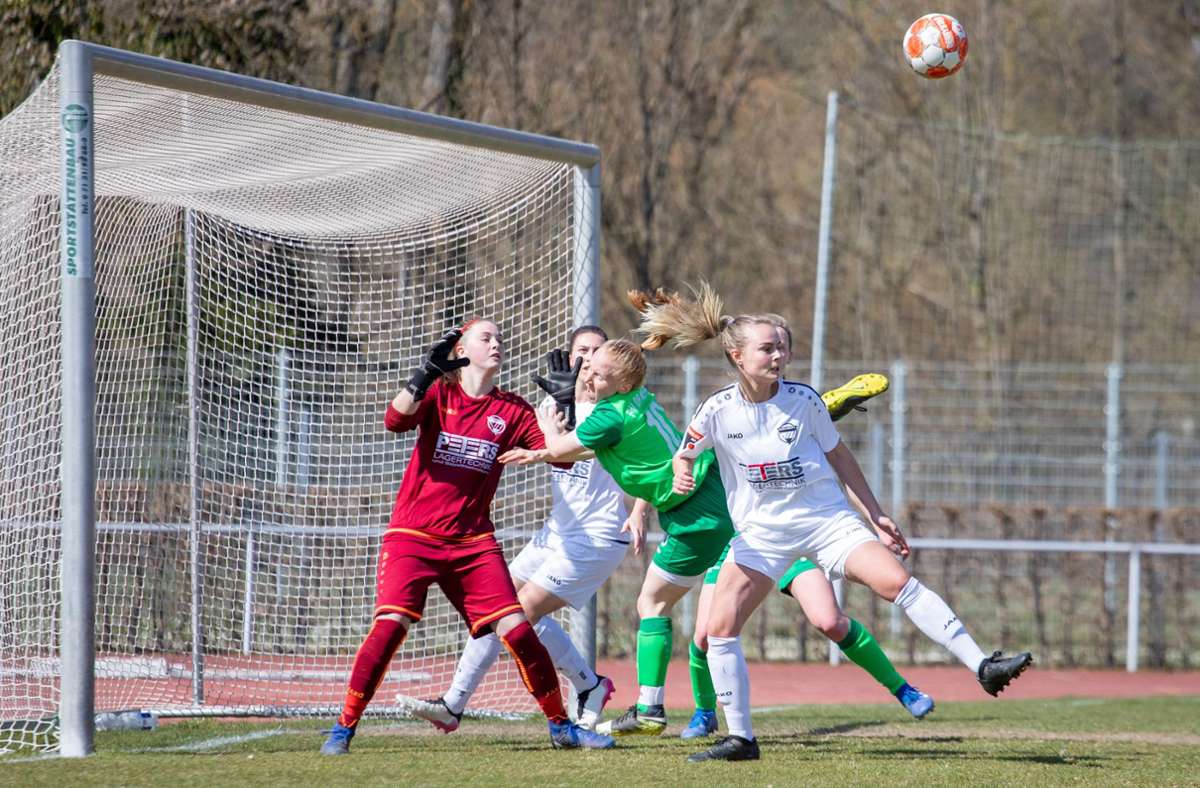 Frauenfußball: VfL Herrenberg erkämpft sich Punkt im Spitzenspiel