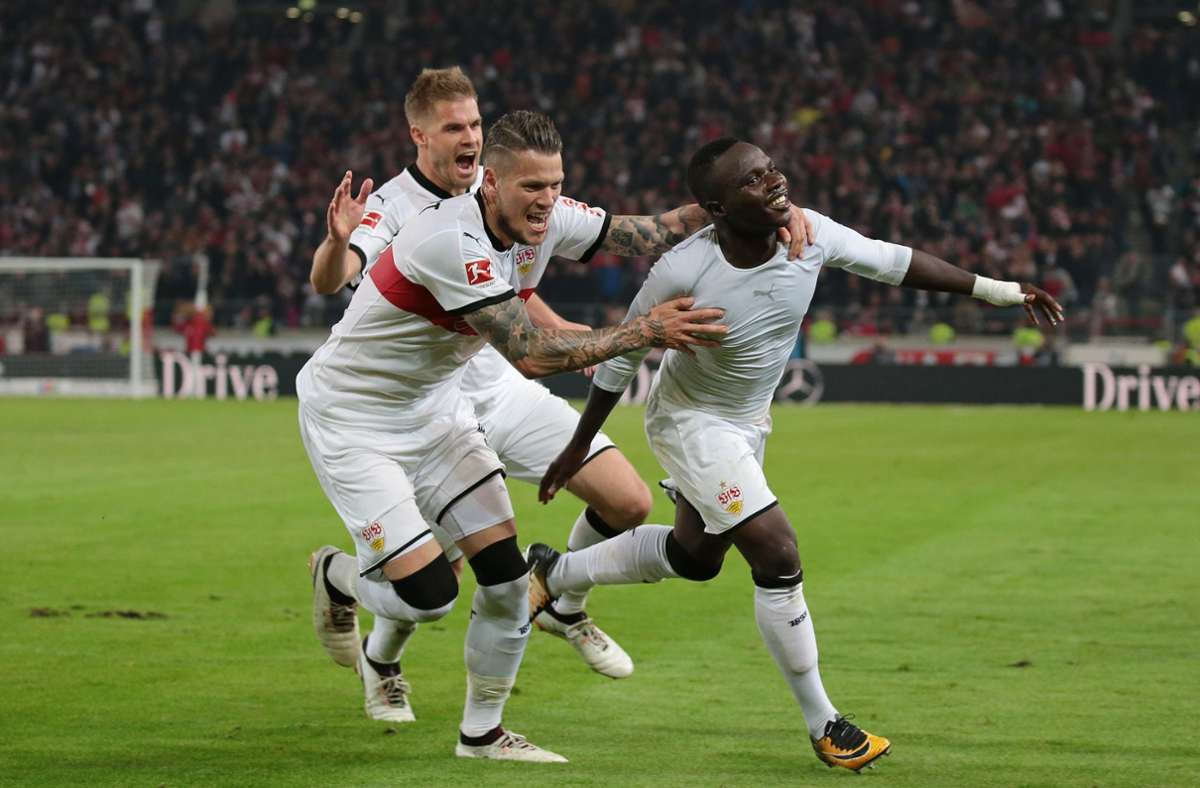 VfB Stuttgart gegen den  1. FC Köln: Als Chadrac Akolo die Kölner in die Krise schoss