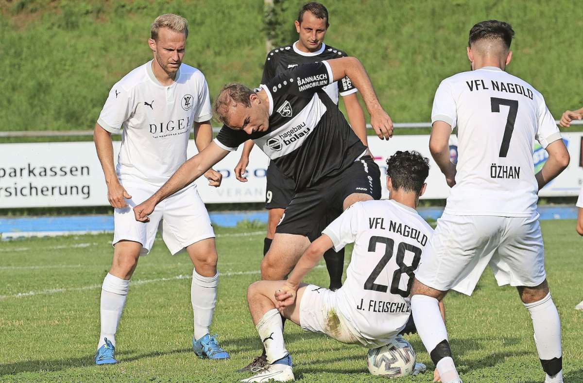 Fußball-WFV-Pokal: VfL Nagold trifft in letzter Sekunde zum Sieg gegen die SKV Rutesheim